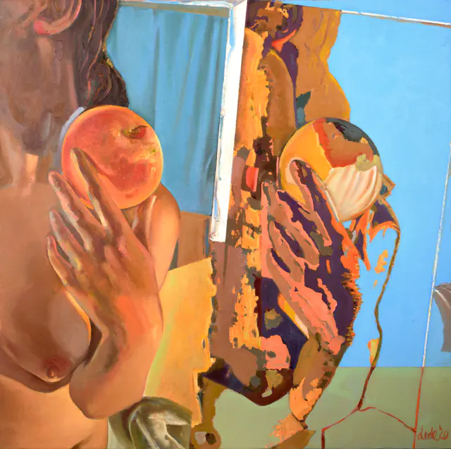 Artwork in Added Reality, a series by Desislava Deneva (DEDE).