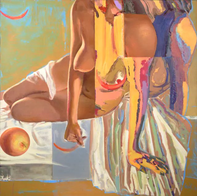 Artwork in Added Reality, a series by Desislava Deneva (DEDE).